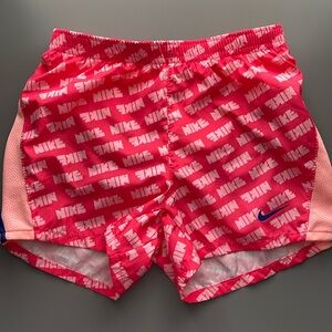 Girls Nike Dry Fit shorts w/liner inside, worn once